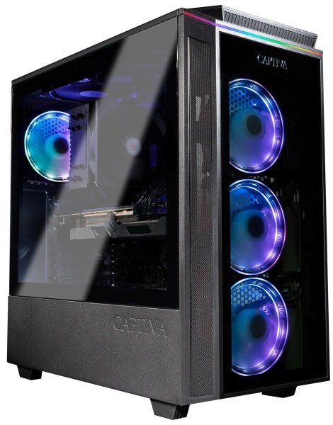 Captiva PC Highend Gaming R77-534 (Ryzen 9 5900X/RX 7800 XT 16GB GDDR6/SSD 2TB/65536/MSI/Windows 11 Home 64-bit)