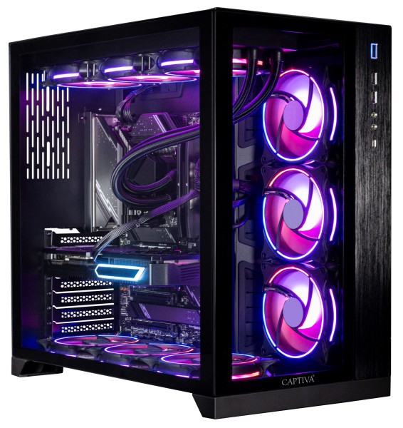 Captiva PC Highend Gaming R81-986 (Ryzen 9 5900X/RTX4080 Super 16GB GDDR6X/SSD 1TB/32768/WLAN/w/o OS)