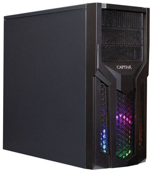 Komplettrechner Captiva Advanced Gaming I67-628 (i3-10105F/RTX3050 8GB GDDR6/SSD 480GB/16384/GA/Windows 11 Home 64-bit)