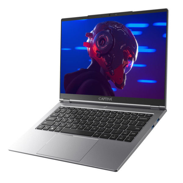 Captiva Notebook Power Starter R88-189IT Ryzen 7 8845HS (14", 32GB, SSD 2TB, Radeon Graphics, w/o OS)