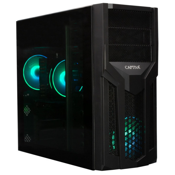 Captiva PC Advanced Gaming R77-010 (Ryzen 7 5700X/RTX4060 Ti 16GB GDDR6/SSD 1TB/16GB/WLAN/Windows 11 Home 64-bit)