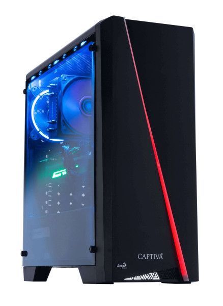 Komplettrechner Captiva Highend Gaming I72-419 (i5-12400F/RTX4070 Ti 12GB GDDR6X/SSD 1TB/16384/GA/w/o OS)