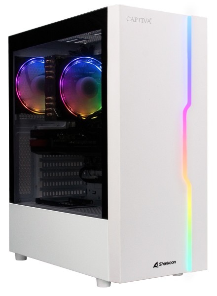 Captiva PC Highend Gaming R79-000 (Ryzen 5 7500F/RTX4070 Ti 12GB GDDR6X/SSD 2TB/32768/AS/Windows 11 Home 64-bit)