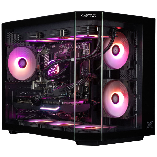 Captiva PC Highend Gaming R85-280 (Ryzen 9 7900X3D/RTX4070 Ti Super 16GB GDDR6X/SSD 1TB/32GB/WLAN/Windows 11 Home 64-bit)