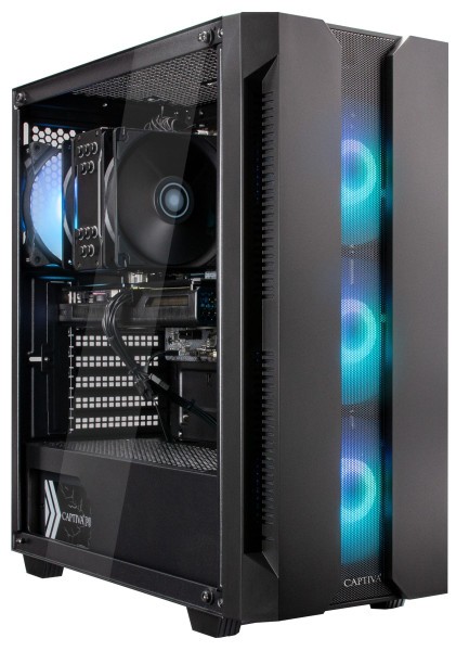 Captiva PC Highend Gaming R77-469 (i7-13700F/RTX4070 12GB GDDR6/SSD 1TB/16384/AS/Windows 11 Home 64-bit)