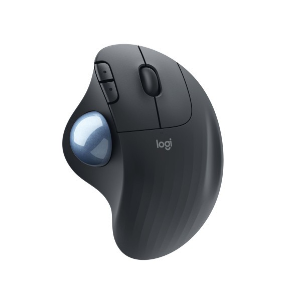 Mouse Logitech ERGO M575 for Business - rechts - Trackball - RF Wireless + Bluetooth - 2000 DPI - Graphit   (910-006221)