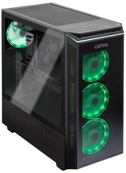 Captiva PC Highend Gaming R73-937 (Ryzen 7 5800X/RTX4070 12GB GDDR6X/SSD 1TB/16384/AS/Windows 11 Home 64-bit)