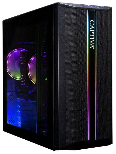 Komplettrechner Captiva Advanced Gaming R74-936 (Ryzen 5 7600X/RX7600 8GB GDDR6/SSD 1TB/16384/AS/w/o OS)