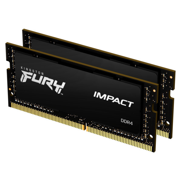 S/O 64GB KIT 2x16GB DDR4 PC 3200 Kingston Fury Impact KF432S20IBK2/64