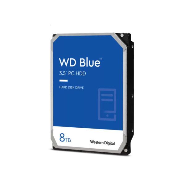 HDD WD Blue WD80EAZZ  8TB/8,9/600/54 Sata III 128MB