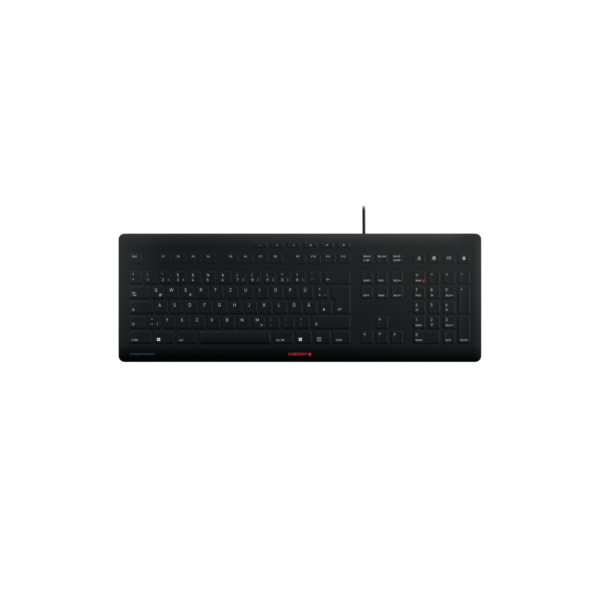 Keyboard Cherry Stream - USB - QWERTZ - Schwarz (JK8502DE-2)