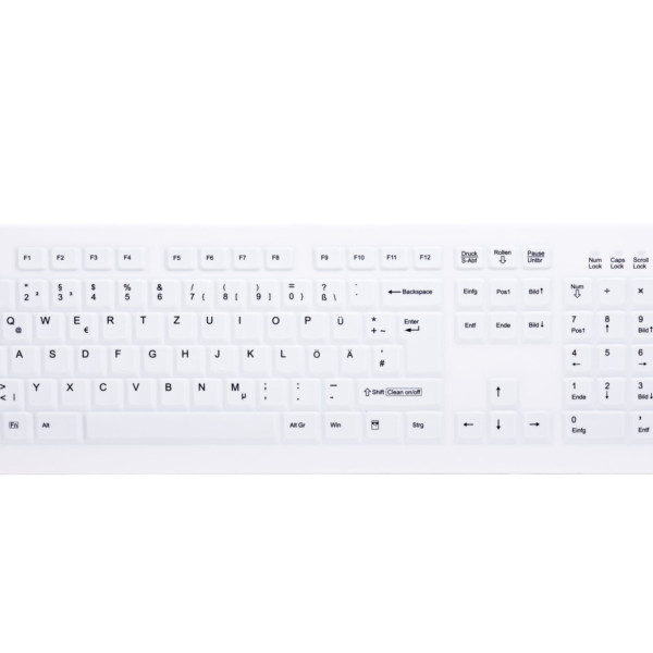 Keyboard Cherry Medical ACTIVE KEY Wireless white (AK-C8100F-FUS-W/GE)