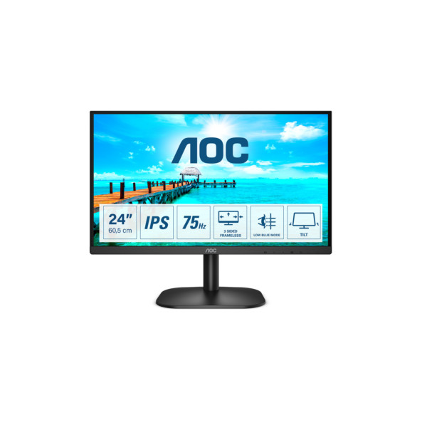 B-TFT AOC 24B2XH 60cm (24")LED,HDMI,VGA