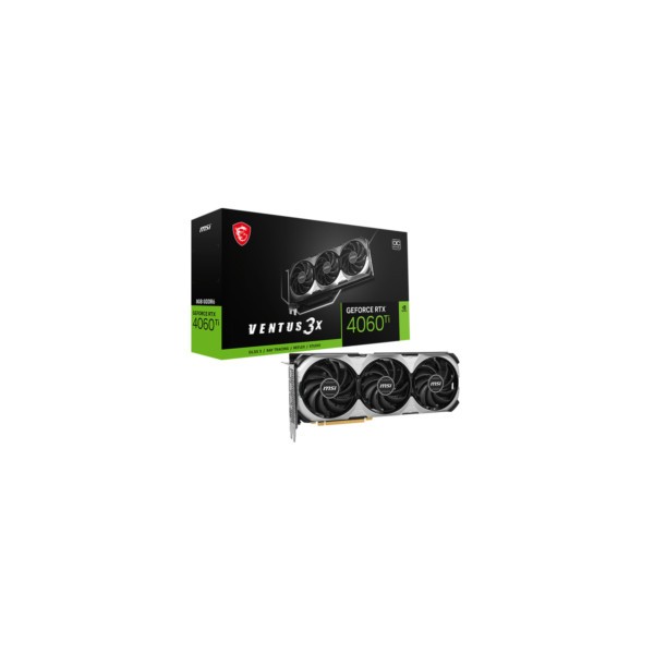 VGA MSI GeForce® RTX 4060 TI 8GB Ventus 3X E OC