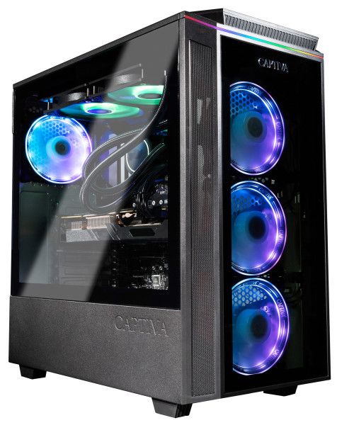 Komplettrechner Captiva Highend Gaming I74-972 (i7-13700KF/RTX4070 Ti 12GB GDDR6/SSD 2TB/65536/AS/Windows 11 Home 64-bit)