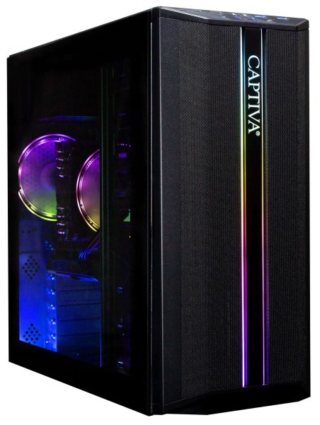 Captiva PC Advanced Gaming R81-581 (Ryzen 7 5700X3D/RX7800 XT 16GB GDDR6/SSD 1TB/32768/AS/WLAN/w/o OS)