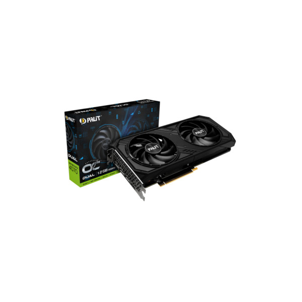 VGA Palit GeForce® RTX 4070 12GB Dual OC GDDR6