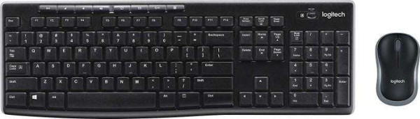 Keyboard & Mouse Logitech Wireless Combo MK270 (US) (920-004509)