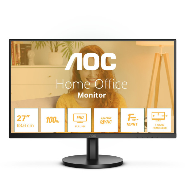 B-TFT AOC Basic-line 27B3HMA2 68.6 cm (27")HDMI,VGA,SP