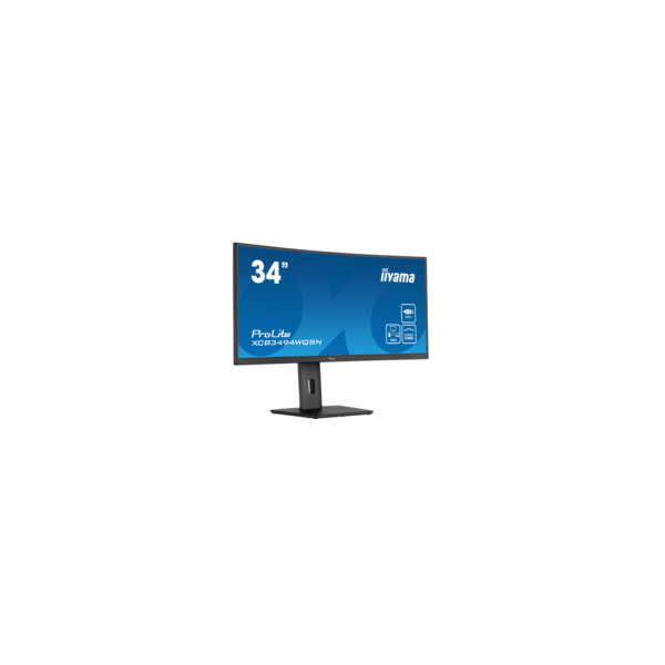 TFT Iiyam ProLite XCB3494WQSN-B5 86,40cm (34")LED,HDMI,DsiplayPort,USB-C,SP,Curved