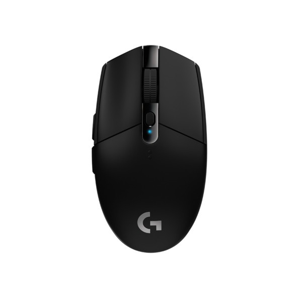 Mouse Logitech G G305 (910-005283) - rechts - Optisch - RF Wireless + Bluetooth - 12000 DPI - 1 ms - Schwarz