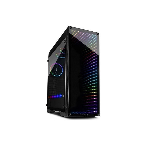 Captiva PC Highend Gaming R81-155 (Ryzen 7 5700X/RX7800 XT 16GB GDDR6/SSD 1TB/32768/MSI/WLAN/Windows 11 Home 64-bit)