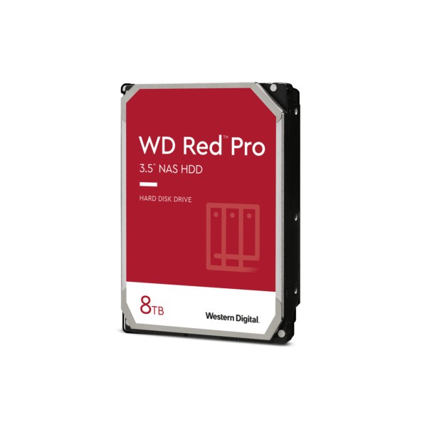 HDD WD Red Pro WD8005FFBX 8TB/8,9/600/72 Sata III 256MB (D) (CMR)