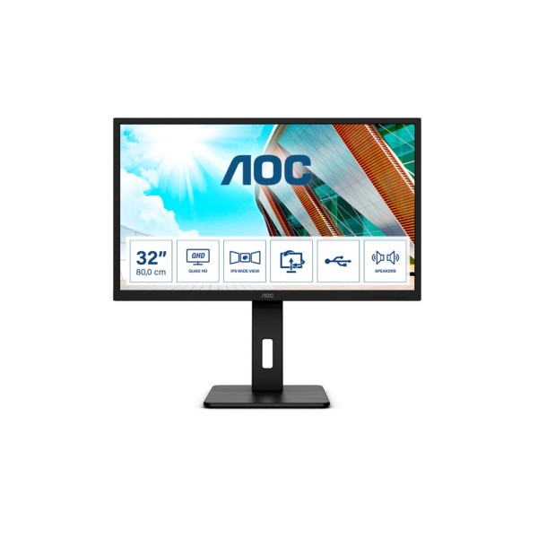 TFT AOC Q32P2 80cm (31.5")LED,2xHDMI,DisplayPort