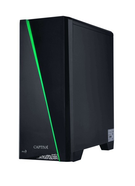 Captiva PC Highend Gaming R73-854 (Ryzen 7 5800X/RTX4070 12GB GDDR6X/SSD 1TB/16384/AS/Windows 11 Home 64-bit)