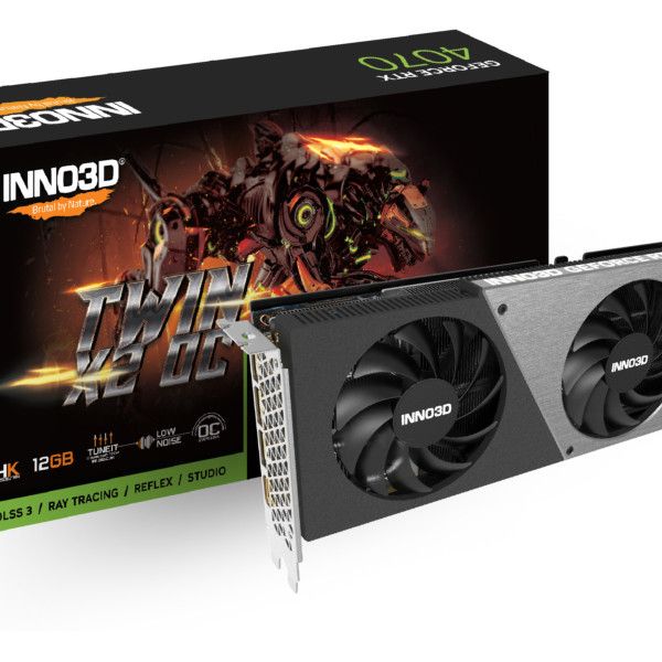 VGA Inno3D GeForce® RTX 4070 12GB X2 OC