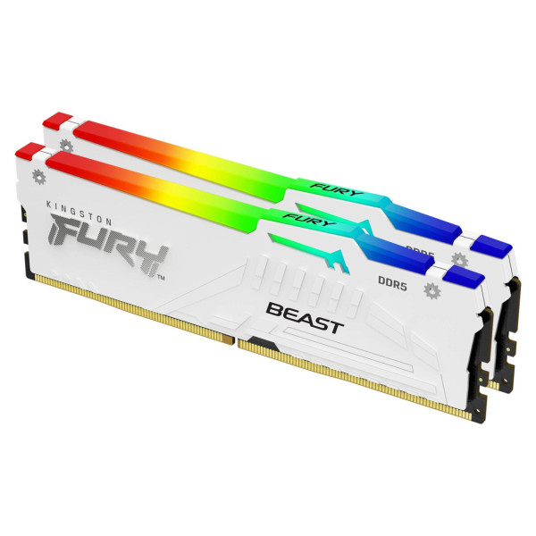 DDR5 32GB KIT 2x16GB PC 6000 Kingston FURY Beast RGB EX KF560C30BWEAK2-32