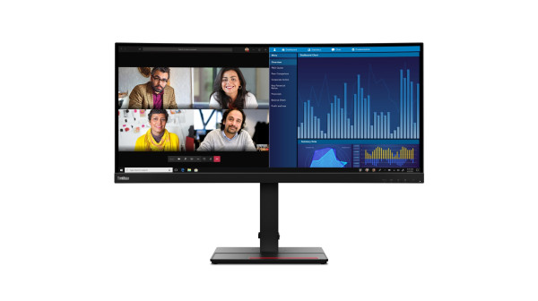 B-TFT Lenovo ThinkVision P34w-20 86.7 cm (34.14")LED,2xHDMI,2xDisplayPort,USB-C,SP