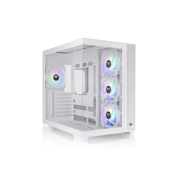 PC- Gehäuse Thermaltake View 380 TG ARGB Snow White