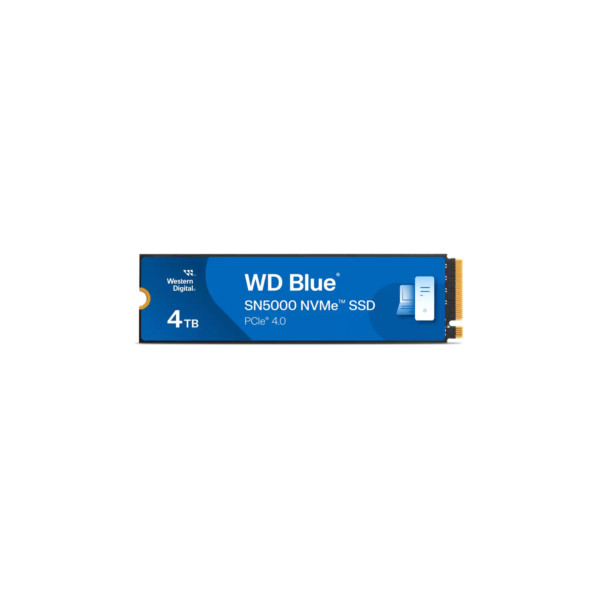 SSD WD Blue 4TB SN5000 NVME M.2 PCIe 4.0 x4 WDS400T4B0E