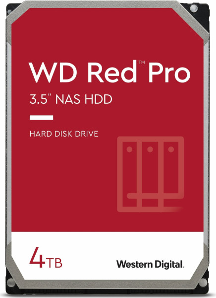 HDD WD Red Pro WD4005FFBX 4TB/8,9/600/72 Sata III 256MB (D) (CMR)