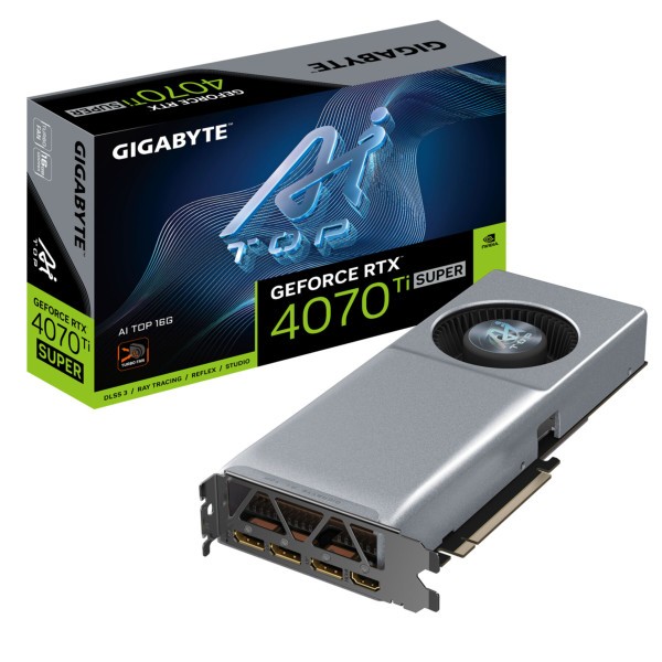 VGA Gigabyte GeForce® RTX 4070 Ti SUPER 16GB AI TOP