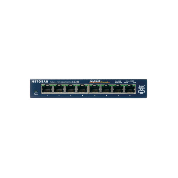 NETGEAR Switch Pro Safe 8-port 10/100/1000 GS108GE