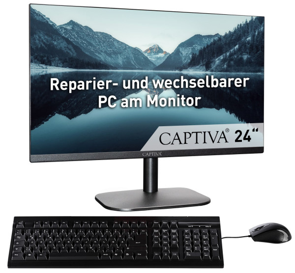 Captiva All-in-One Power Starter I84-950 (24.0"/Ultra 5-125H/1TB/32GB/WLAN/w/o OS)