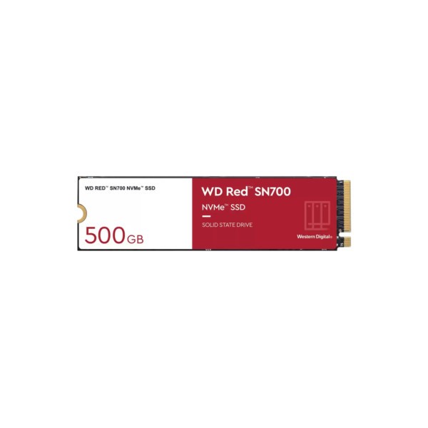 SSD WD RED SN700 500GB NAS NVME M.2 PCIe Express Gen3.0 x4 WDS500G1R0C