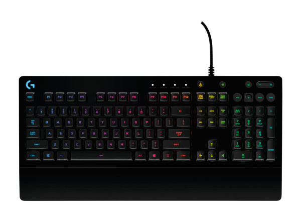 Keyboard Logitech Gaming G213 Wired schwarz (DE) (920-008087)