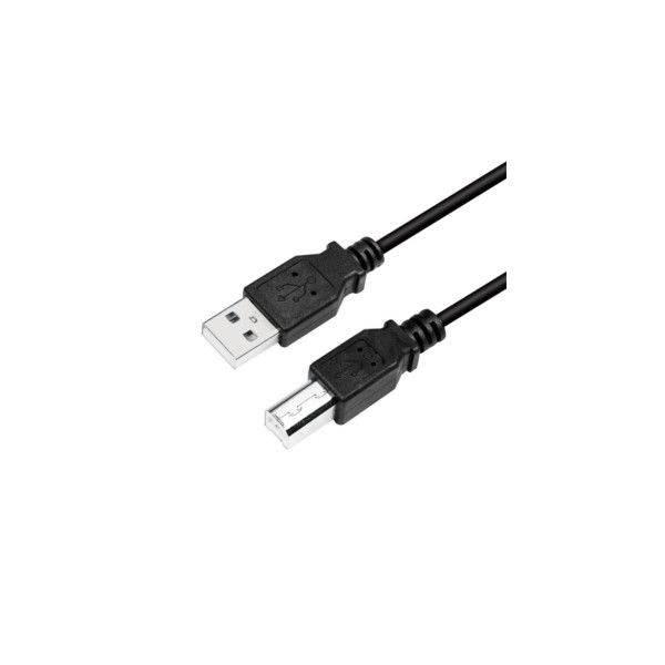 Kabel LogiLink USB 2.0 Kabel A-Stecker-B-Stecker schwarz 3m