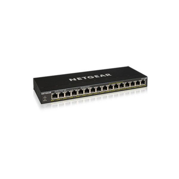 NETGEAR Switch 16-port 10/100/1000 GS316PP-100EUS