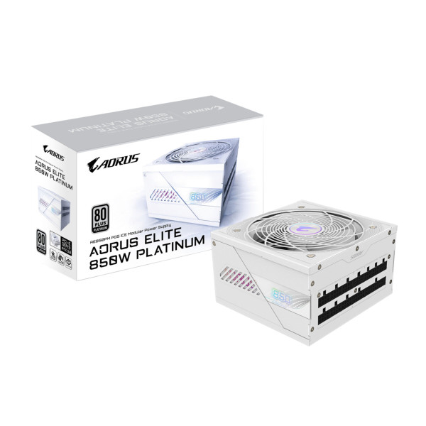 PC- Netzteil Gigabyte AORUS ELITE P850W 850W Platinum White