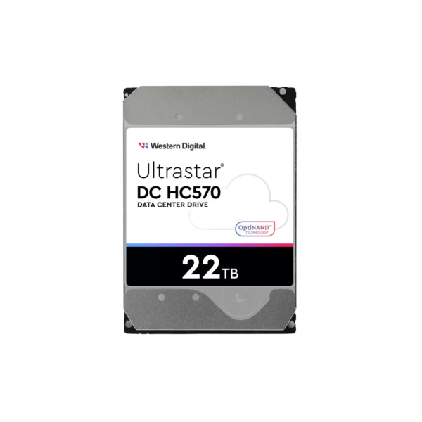 HDD WD Ultrastar DC HC570 WUH722222ALE6L4  22TB - 7200 RPM