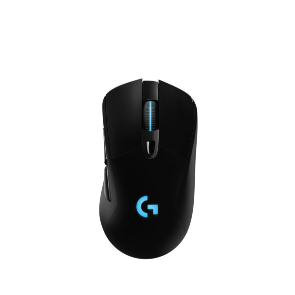 Mouse Logitech Gaming G703 rechts Wireless Schwarz (910-005641)